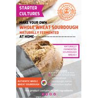 Crafty Cultures Wholewheat Sourdough Starter Culture 